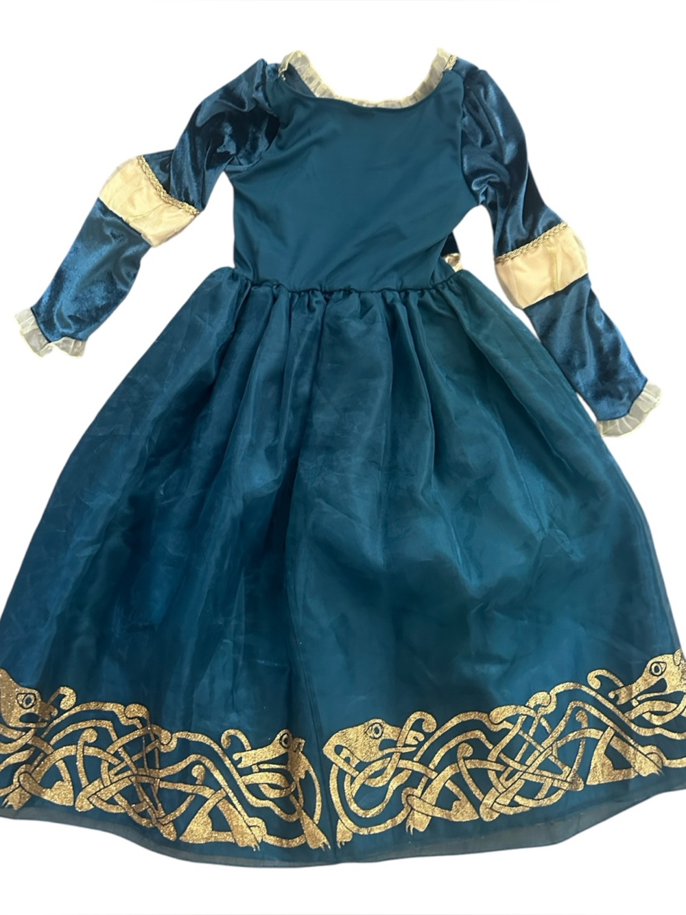 Disney Store Princess Merida Costume Brave Size 7/8 - Picture 2 of 5